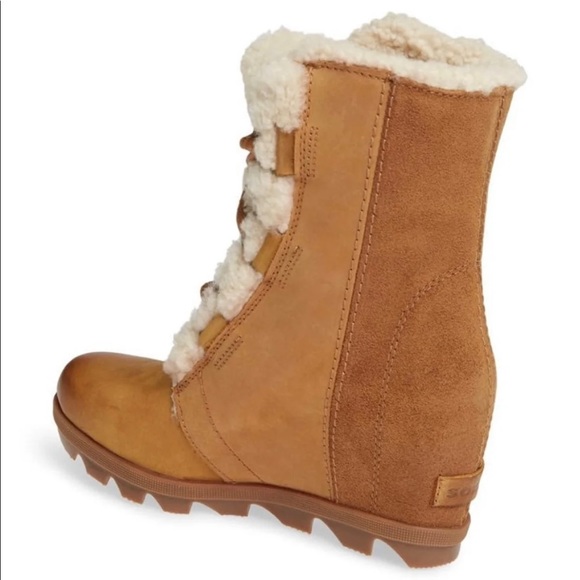 Sorel Joan of Arctic II Shearling Wedge sz 7 EU 38 - Picture 11 of 16